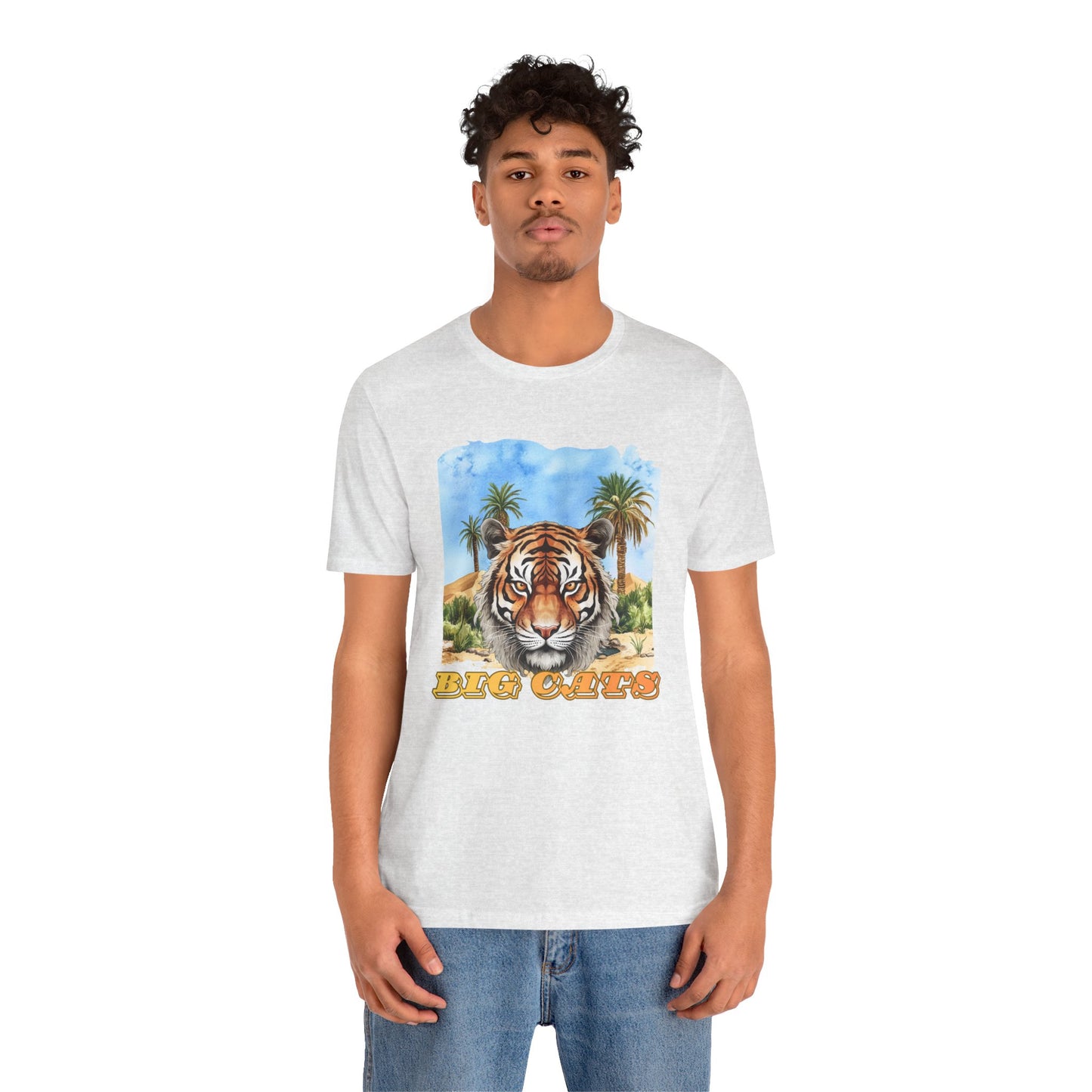 Men's Big Cats Tiger Graphic Tee