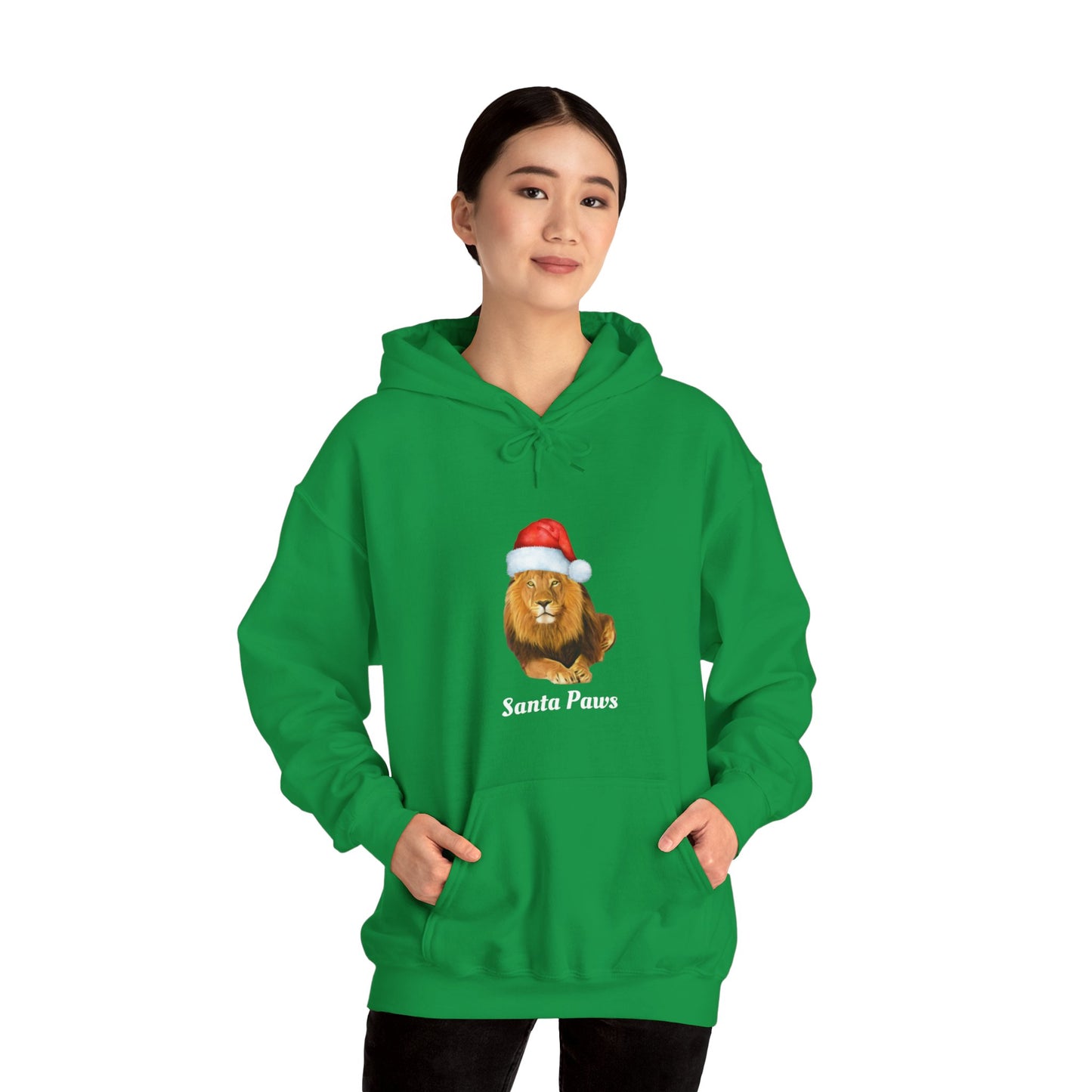 Unisex Santa Paws Hooded Sweatshirt