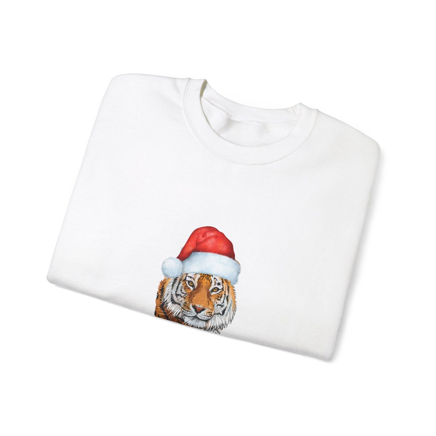 Tiger Mrs. Santa Crewneck Sweatshirt