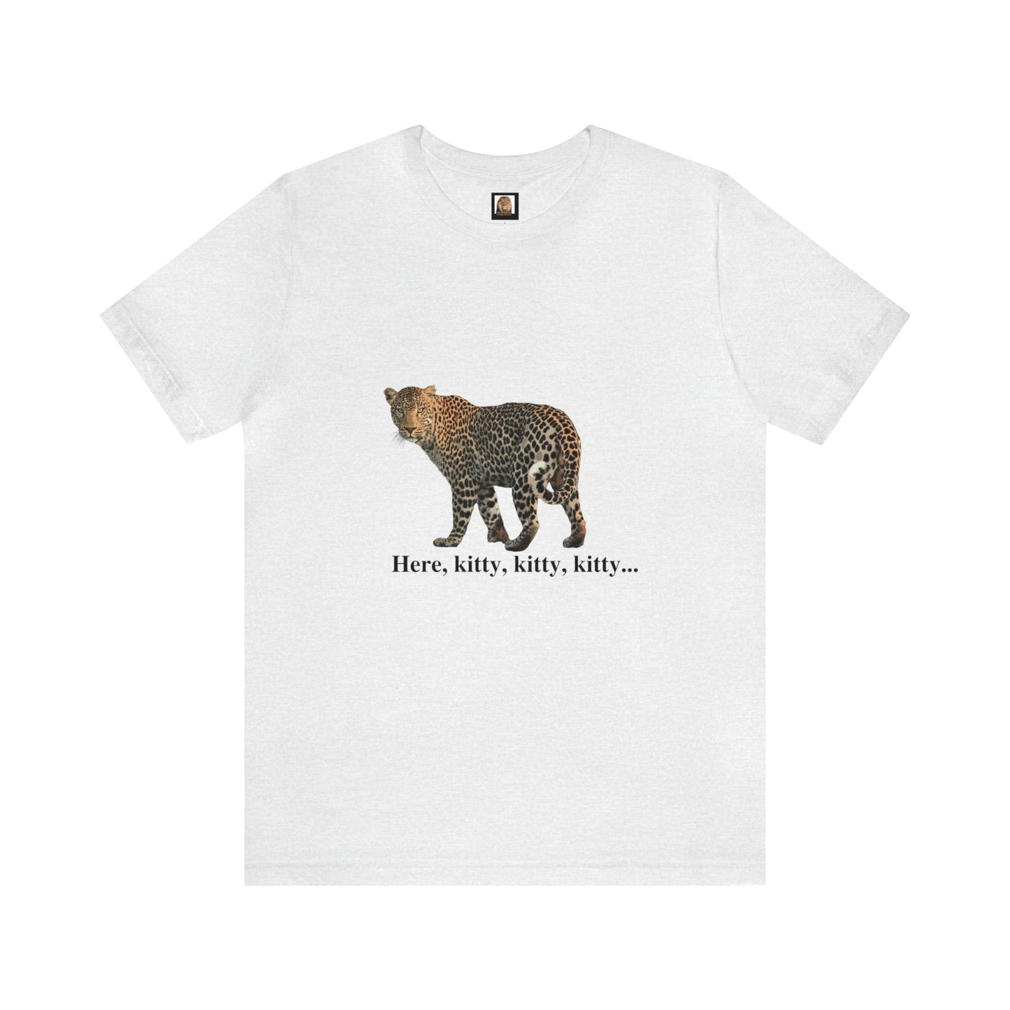 Unisex Leopard BigCats Short Sleeve Tee