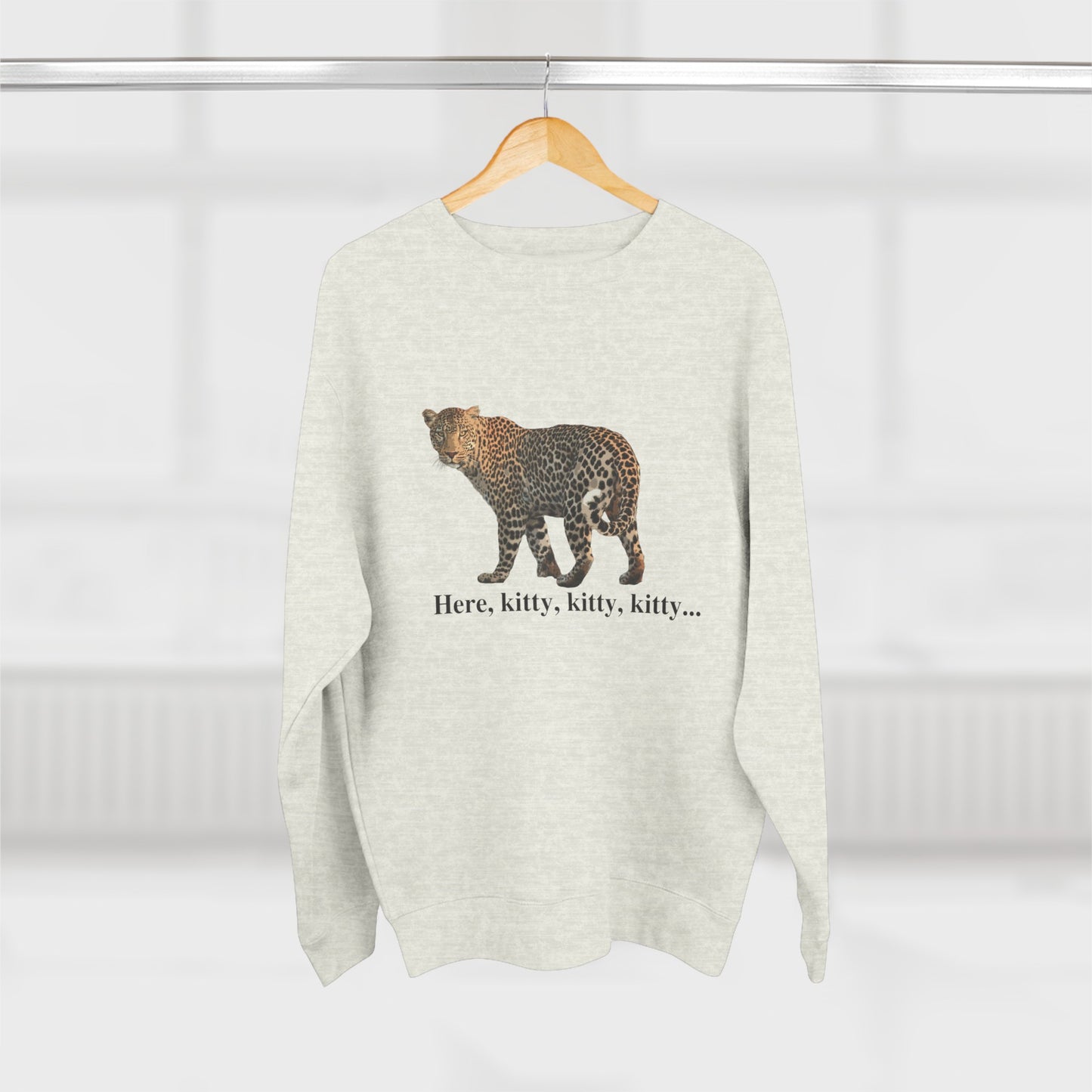 Unisex Premium Leopard Big Cats Crewneck Sweatshirt