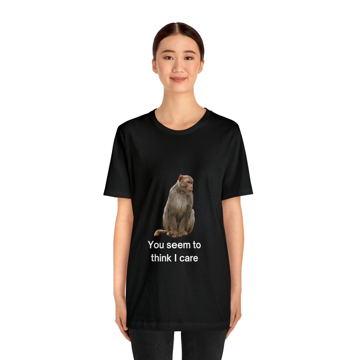 Unisex Monkey Short Sleeve Tee