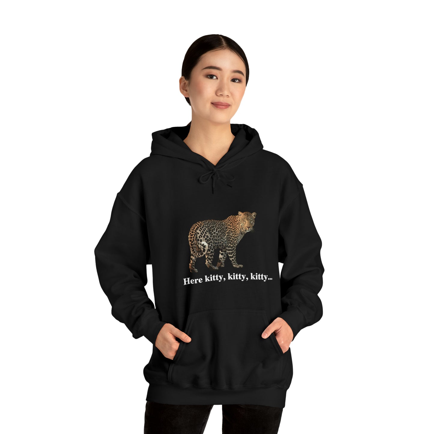 Unisex Leopard Big Cat Hooded Sweatshirt