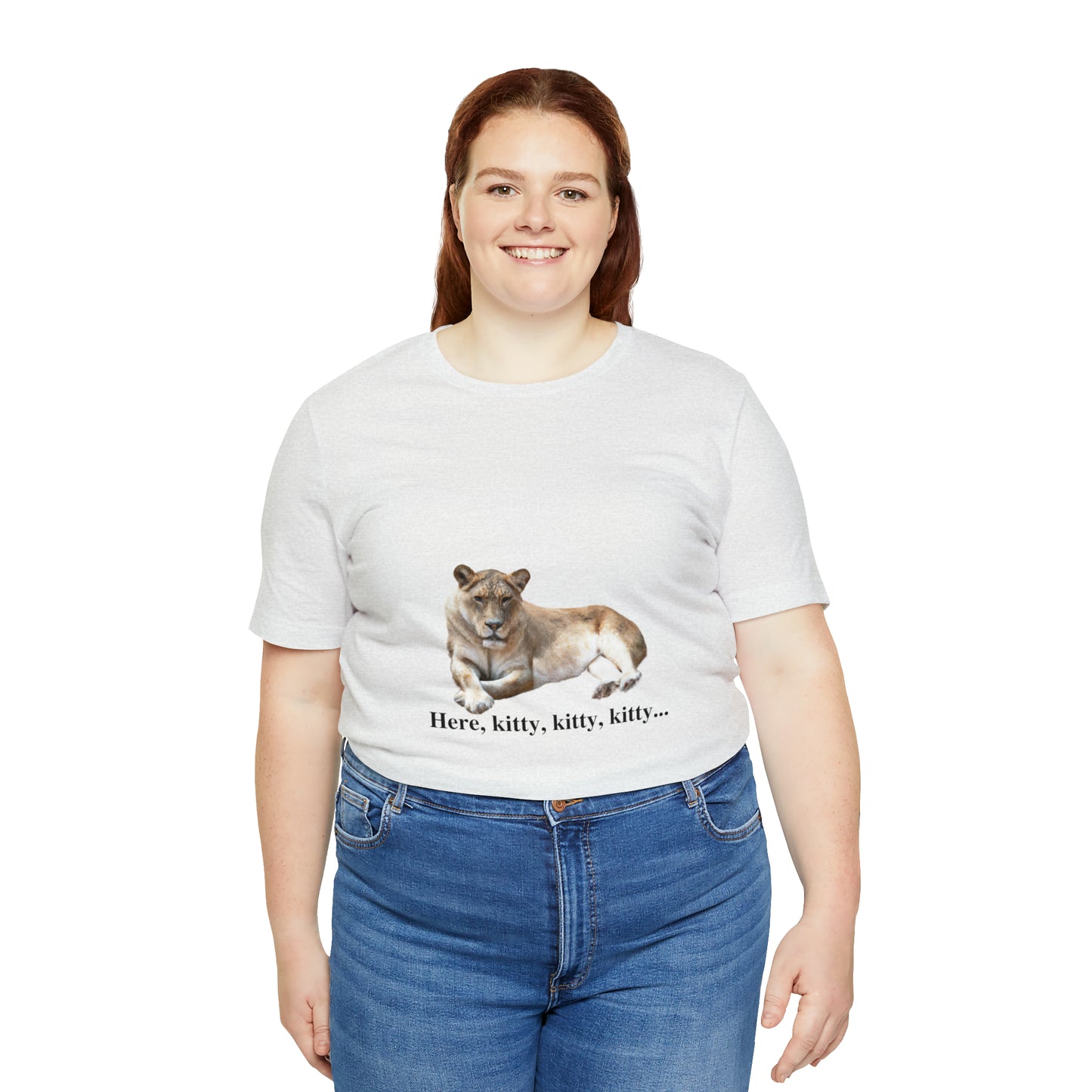 Unisex Lioness Big Cats Short Sleeve Tee