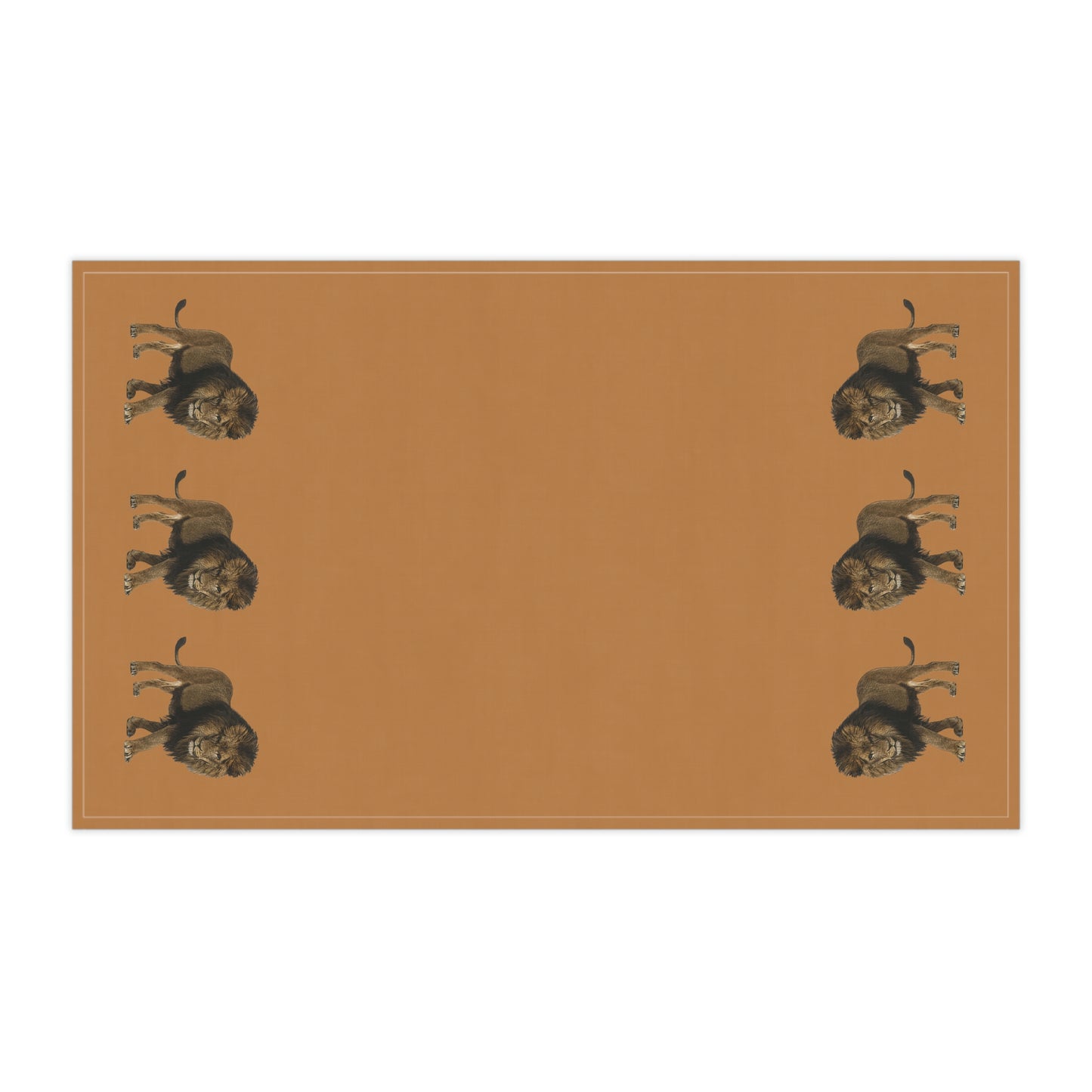 Lion Kitchen Towel Light Brown