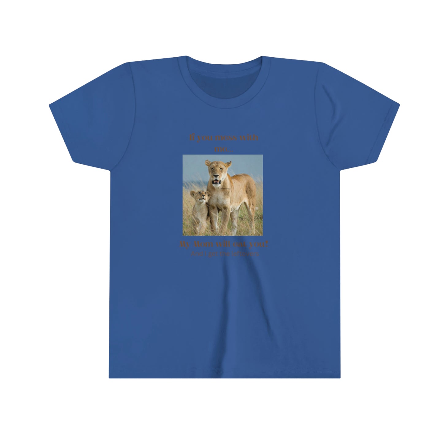 Kids' Lioness and Cub Short Sleeve Tee