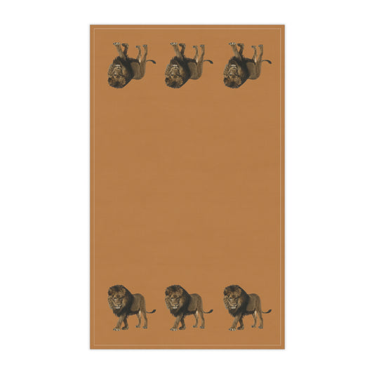 Lion Kitchen Towel Light Brown