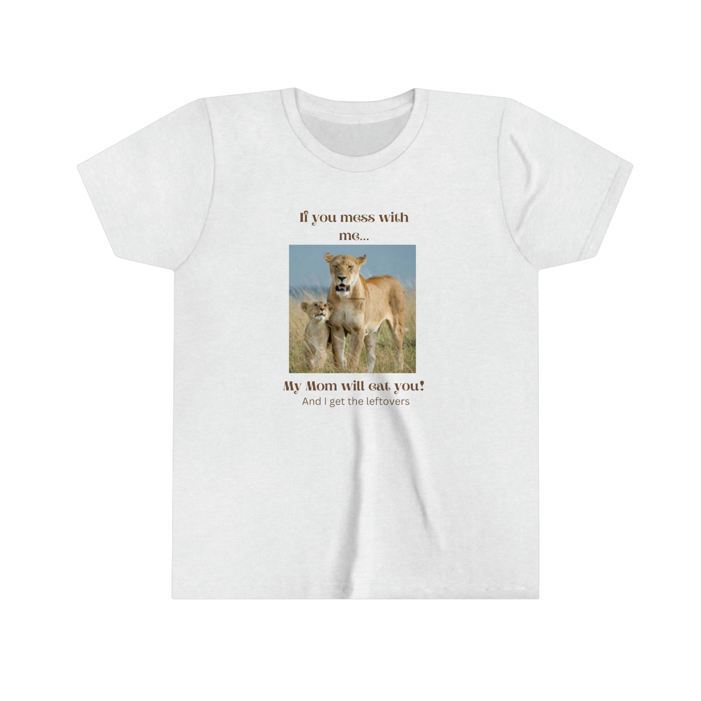 Kids' Lioness and Cub Short Sleeve Tee