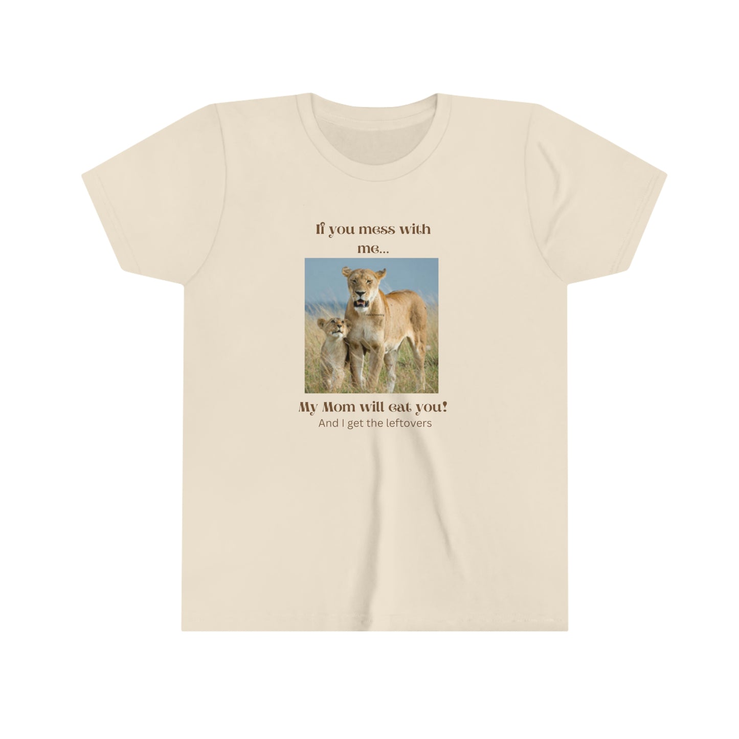 Kids' Lioness and Cub Short Sleeve Tee