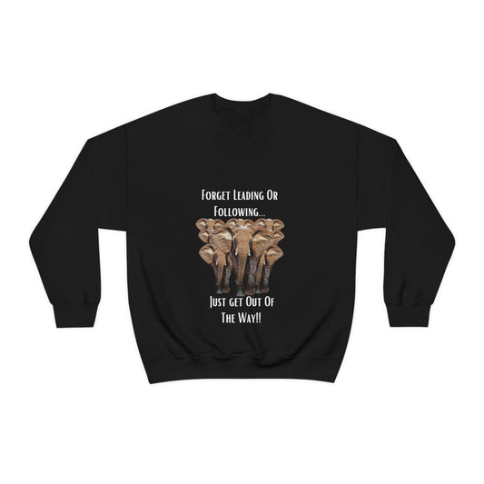 Unisex Elephant Crewneck Sweatshirt