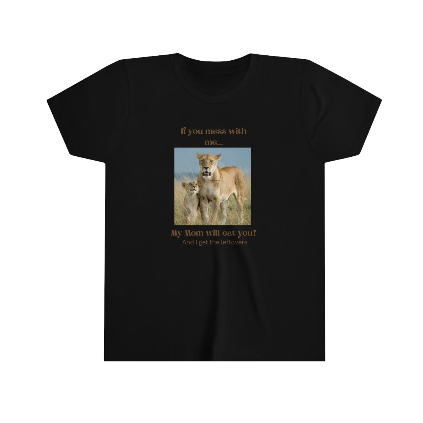 Kids' Lioness and Cub Short Sleeve Tee